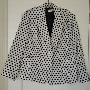 Polka Dot Blazer